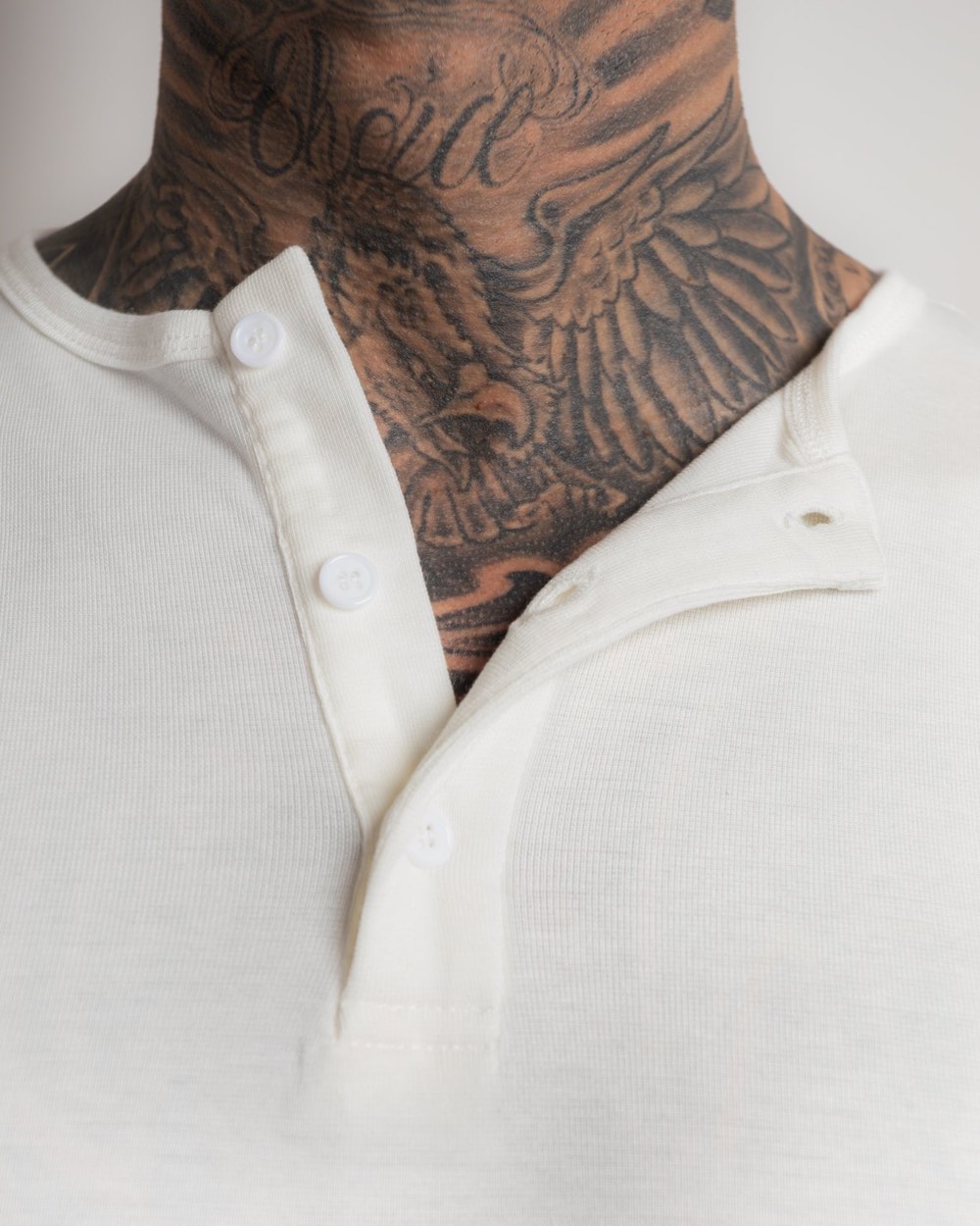 Smoke Waffle Henley