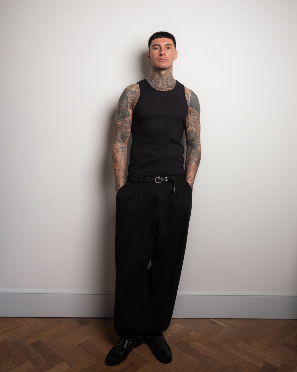 Pleated Shadow Pant