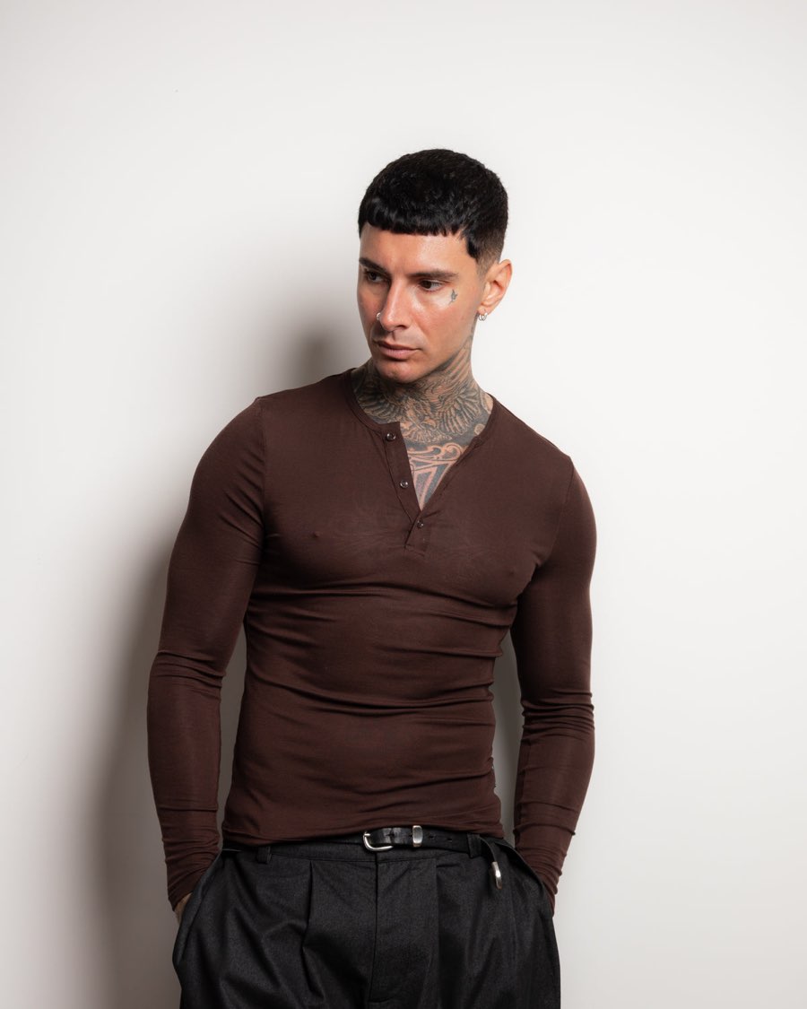Espresso Henley